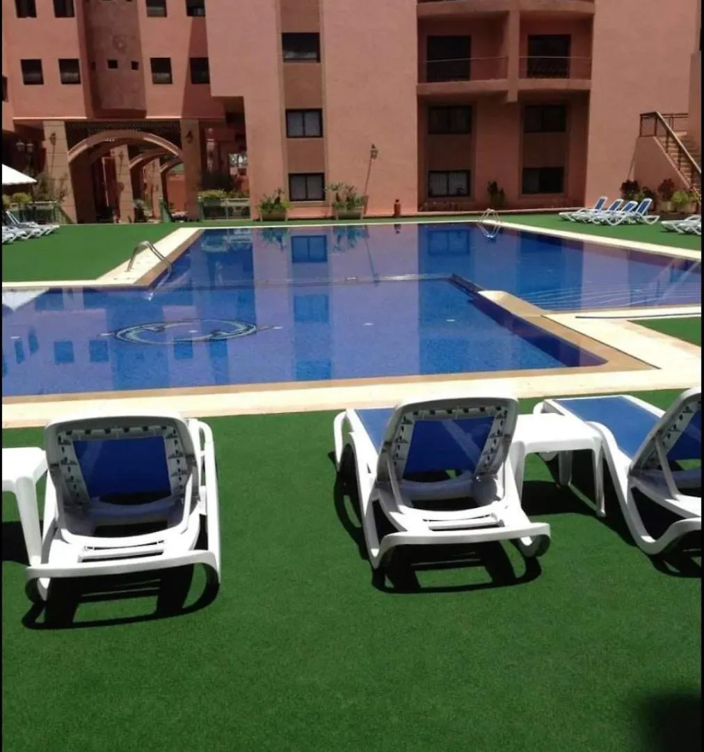 Riad Arfoud Appartement Haut Standing 3 Chambres Avec Piscine A Gueliz Nord Marrakesh